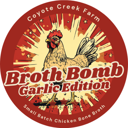 Broth Bomb - Chicken Bone Broth - Garlic Edition